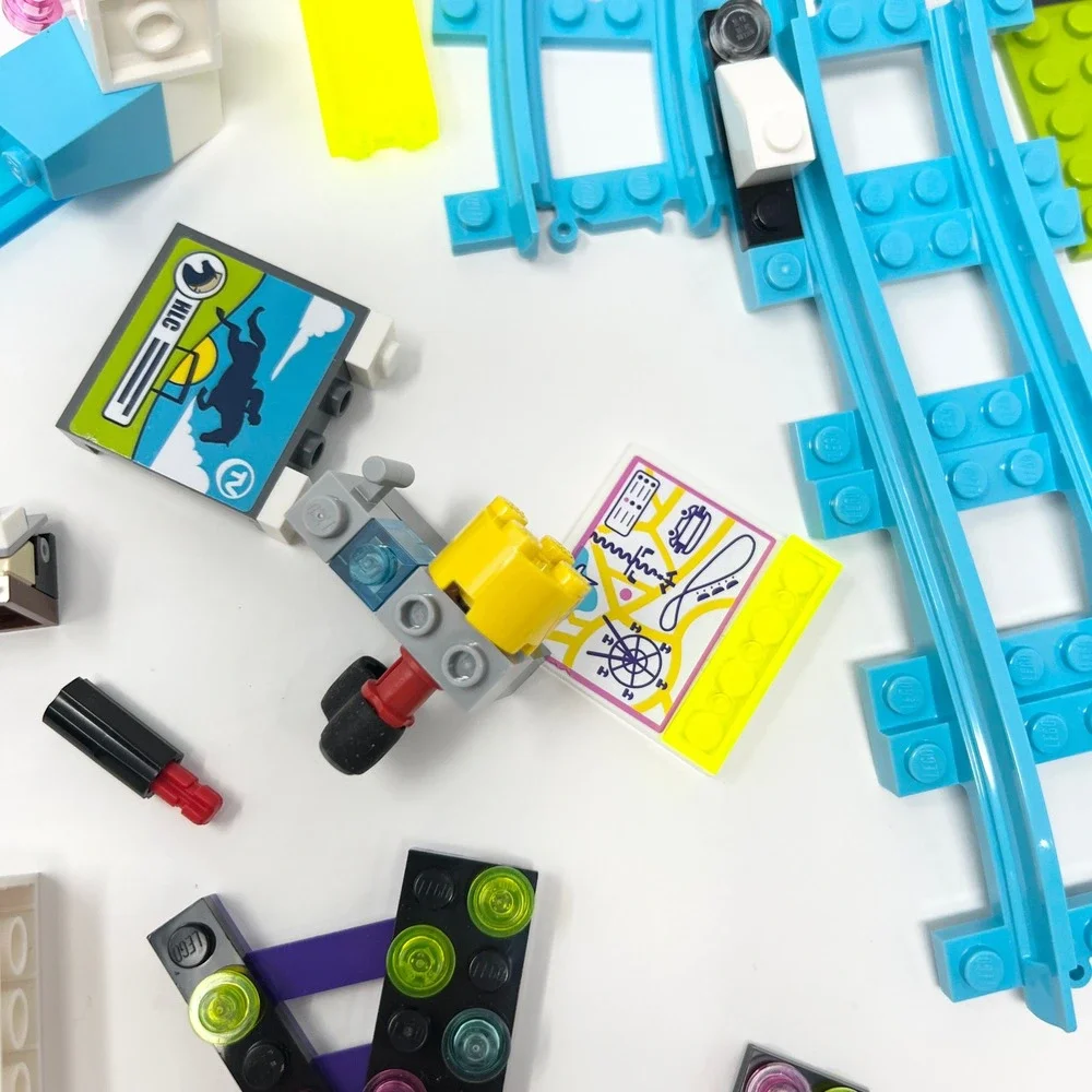 LEGO FRIENDS AMUSEMENT PARK ROLLER COASTER SET FERRIS WHEEL REPLACEMENT PIECES - Picture 9 of 11
